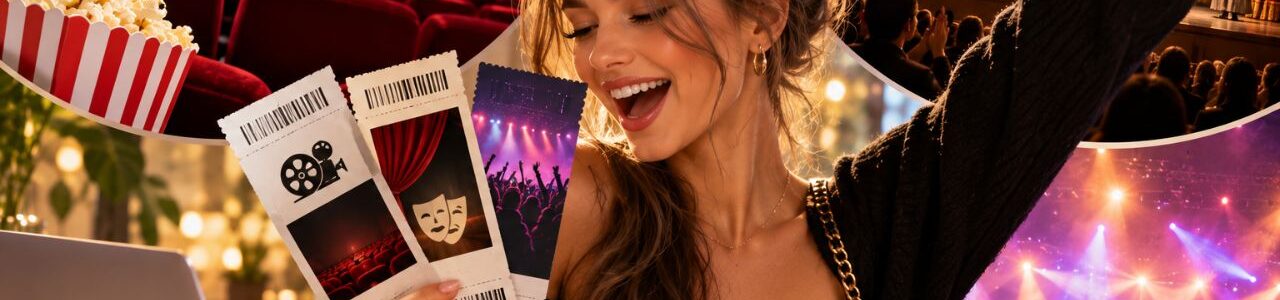 Jak znaleźć promocje na bilety do kina, teatru i&nbsp;na koncerty?